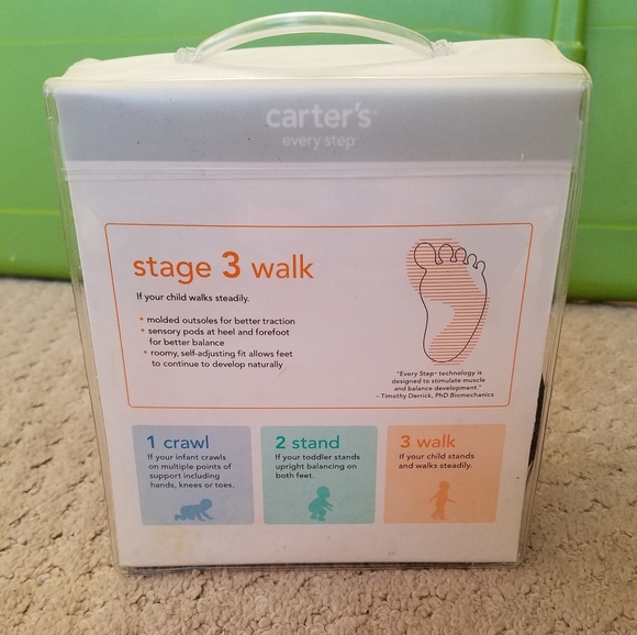Carter's Every Step Stage 3/walk Shoes (gray) - Picture 5 of 5
